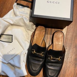 Gucci Princetown leather slipper
